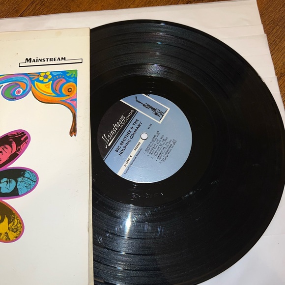 Vintage Big Brother and the Holding Company Janis Joplin 1967 Vinyl Record - Picture 4 of 7